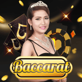 Baccarat A live table icon artwork